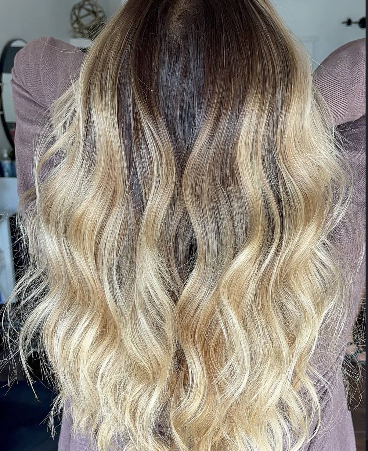 Blonde balayage